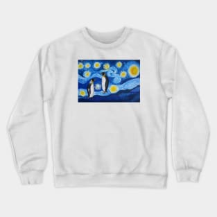 Royal Blue and Penguins Crewneck Sweatshirt